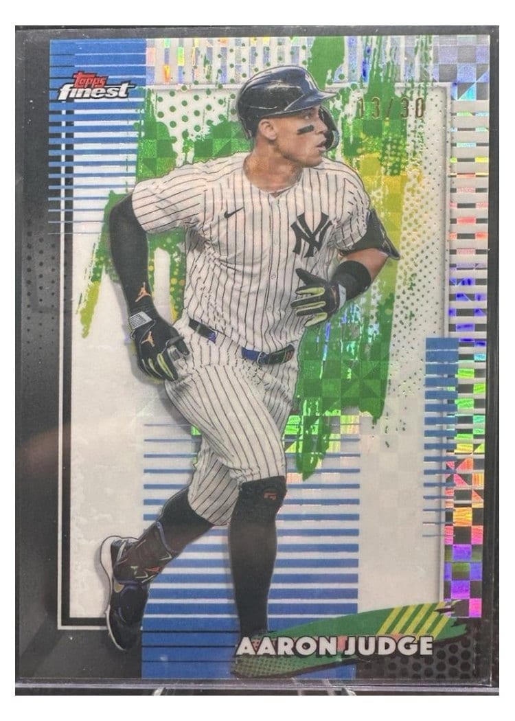 2026 Topps Finest Aaron Judge #99 card