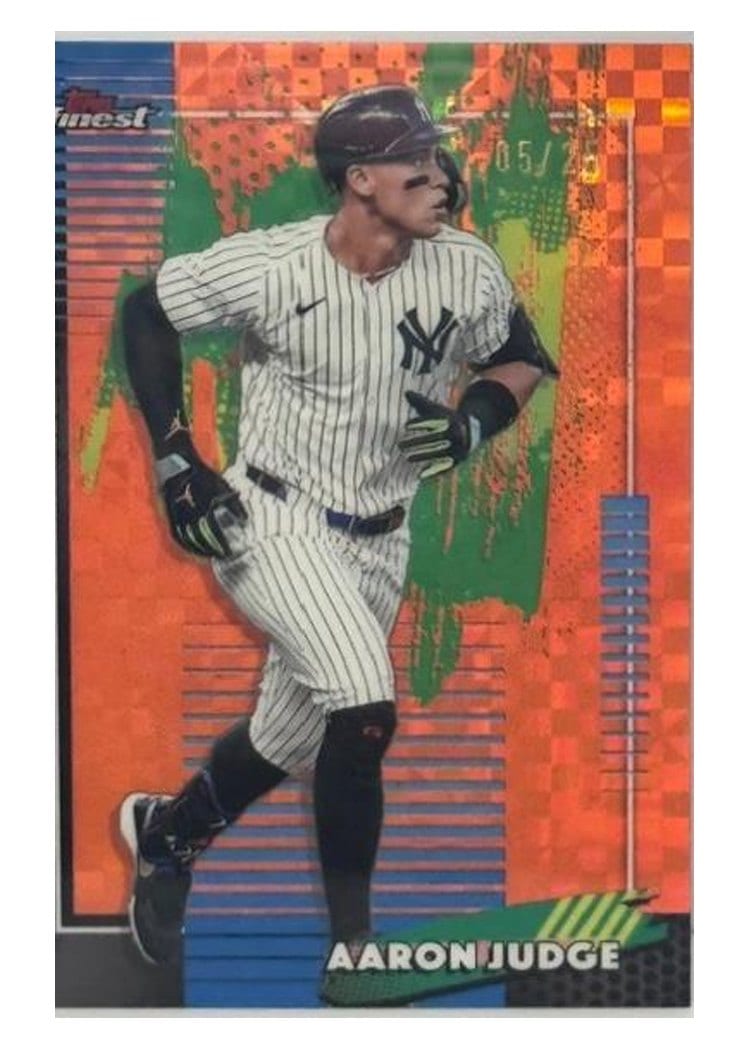 2026 Topps Finest Aaron Judge #99 card