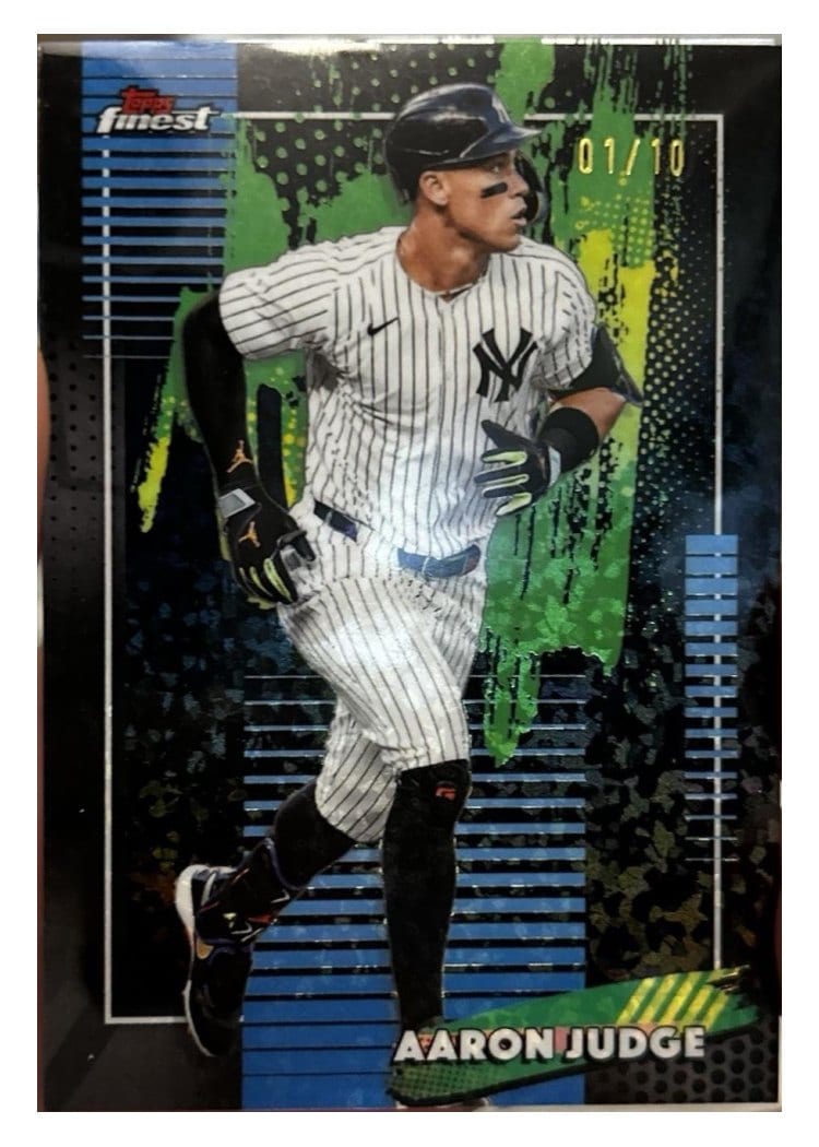 2026 Topps Finest Aaron Judge #99 card