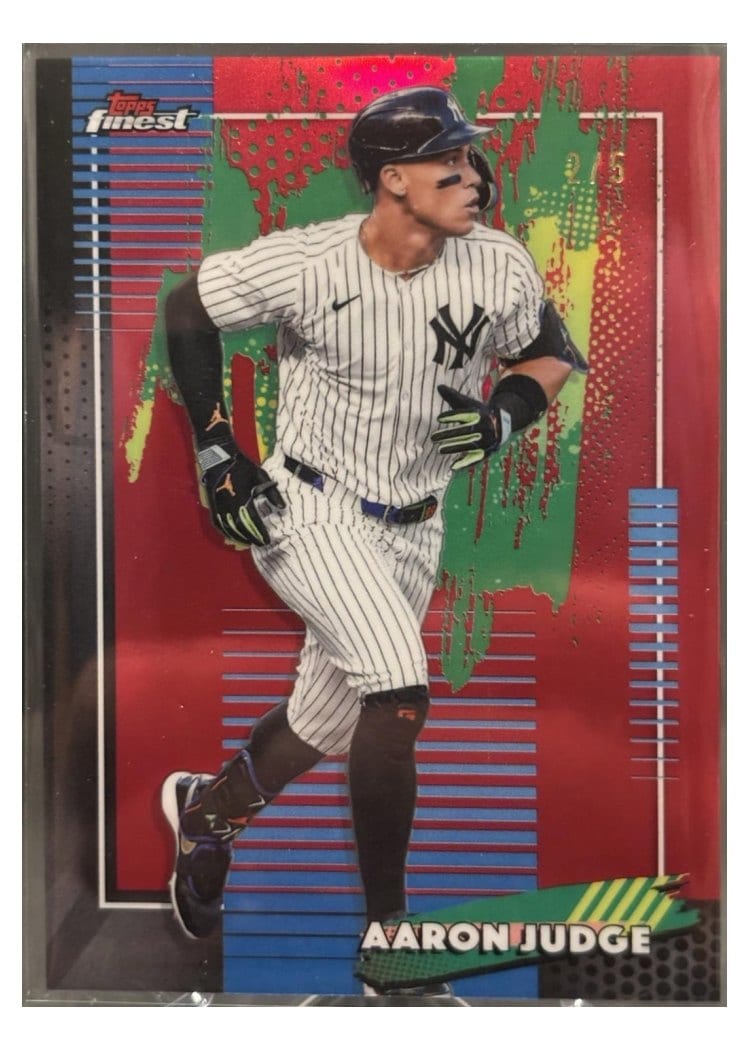 2026 Topps Finest Aaron Judge #99 card