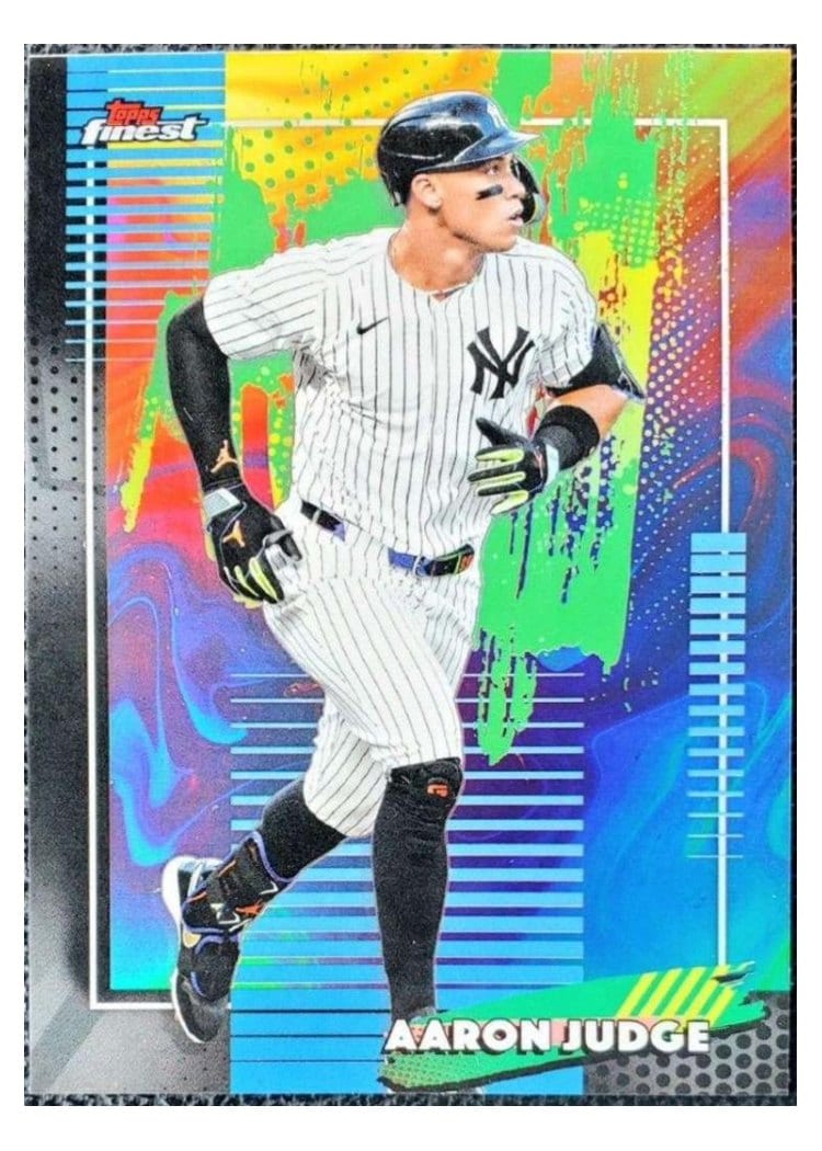2026 Topps Finest Aaron Judge #99 card
