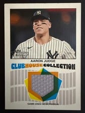 2026 Topps Heritage Clubhouse Collection Relics Aaron Judge #CCR-AJ