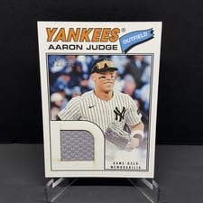 2026 Topps Heritage Real One Relics Aaron Judge #ROR-AJ