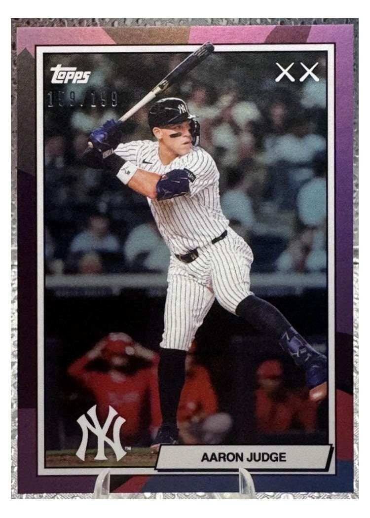 2026 Topps KAWS X MLB Aaron Judge #2 card