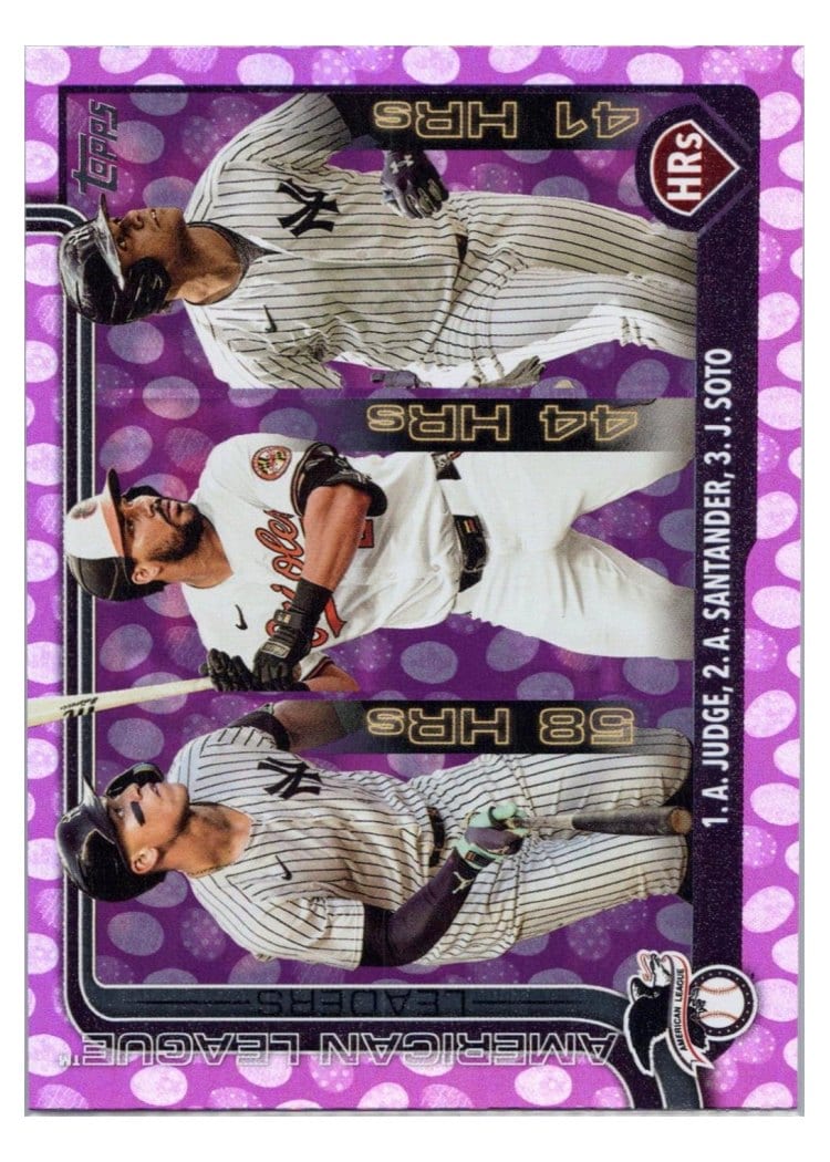 2025 Topps Aaron Judge / Juan Soto / Anthony Santander #79 card