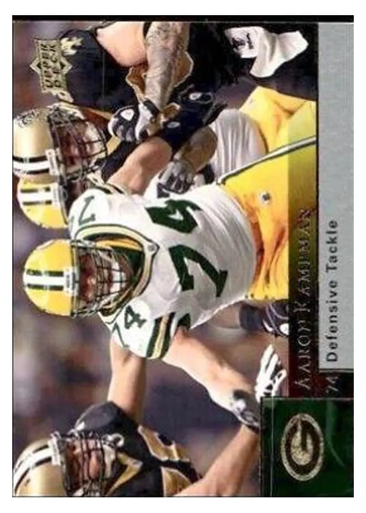 2009 Upper Deck Aaron Kampman #74 card