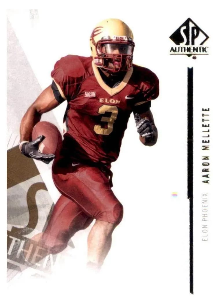 2013 SP Authentic Aaron Mellette #36 card