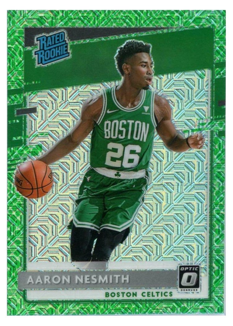 2020-21 Donruss Optic Base Set Aaron Nesmith #164 card
