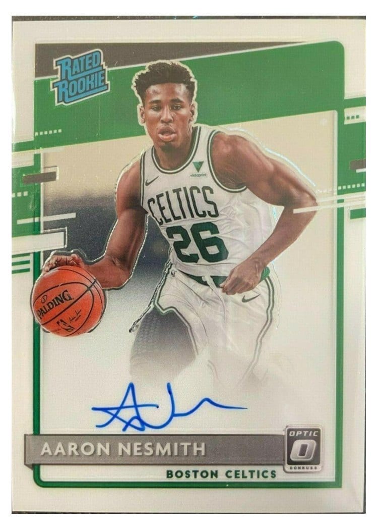 2020-21 Donruss Optic Base Set Aaron Nesmith #164 card