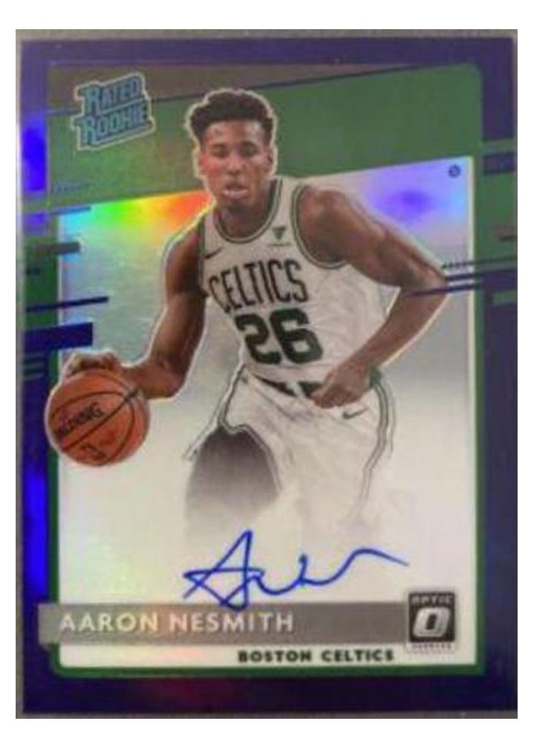 2020-21 Donruss Optic Base Set Aaron Nesmith #164 card