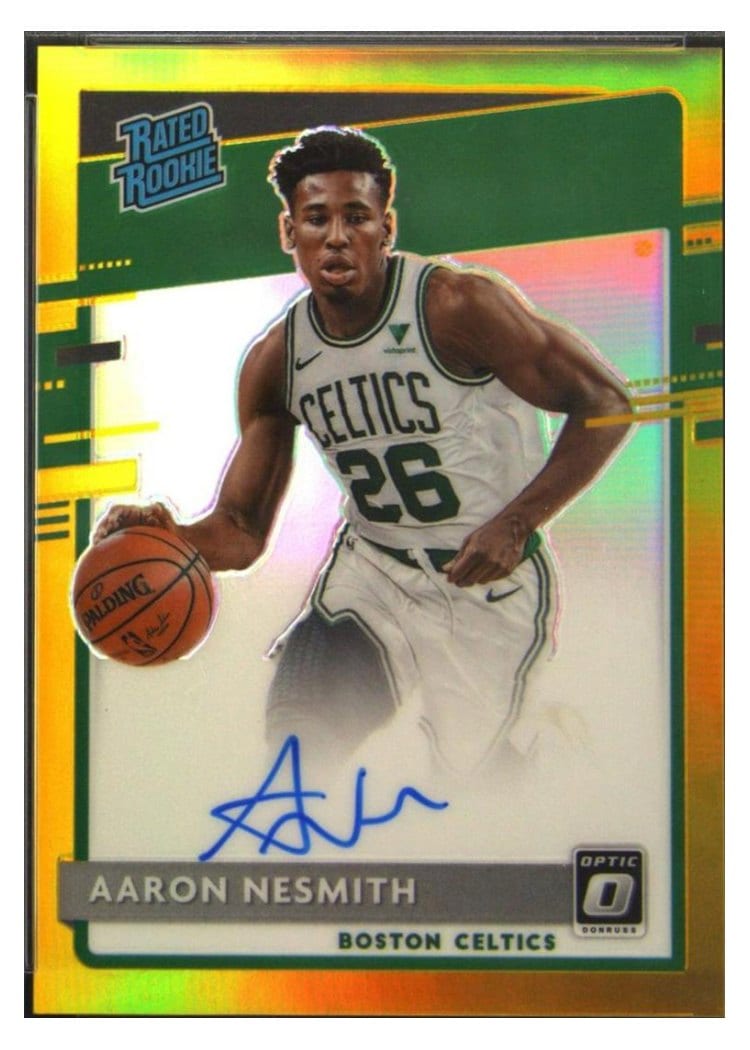 2020-21 Donruss Optic Base Set Aaron Nesmith #164 card