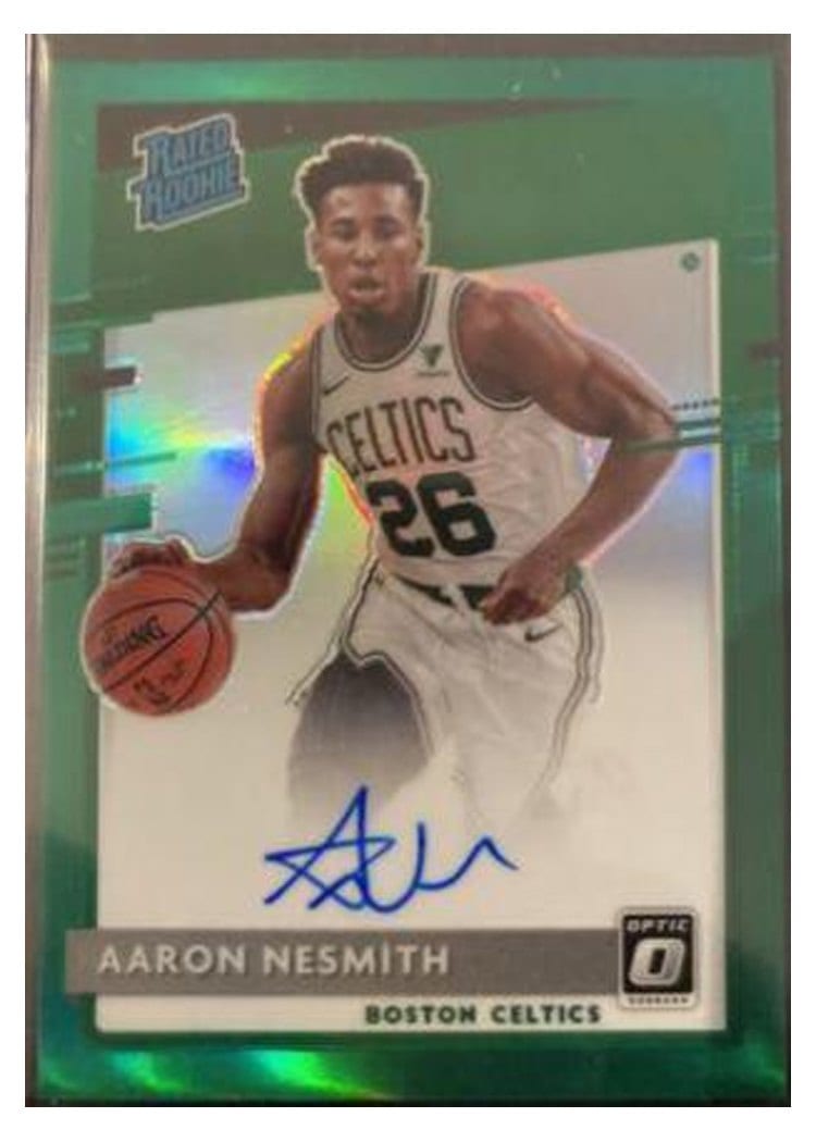 2020-21 Donruss Optic Base Set Aaron Nesmith #164 card