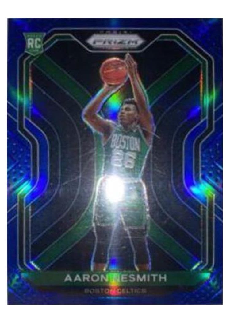 2020-21 Panini Prizm Base Set Aaron Nesmith Blue Prizm #282 card