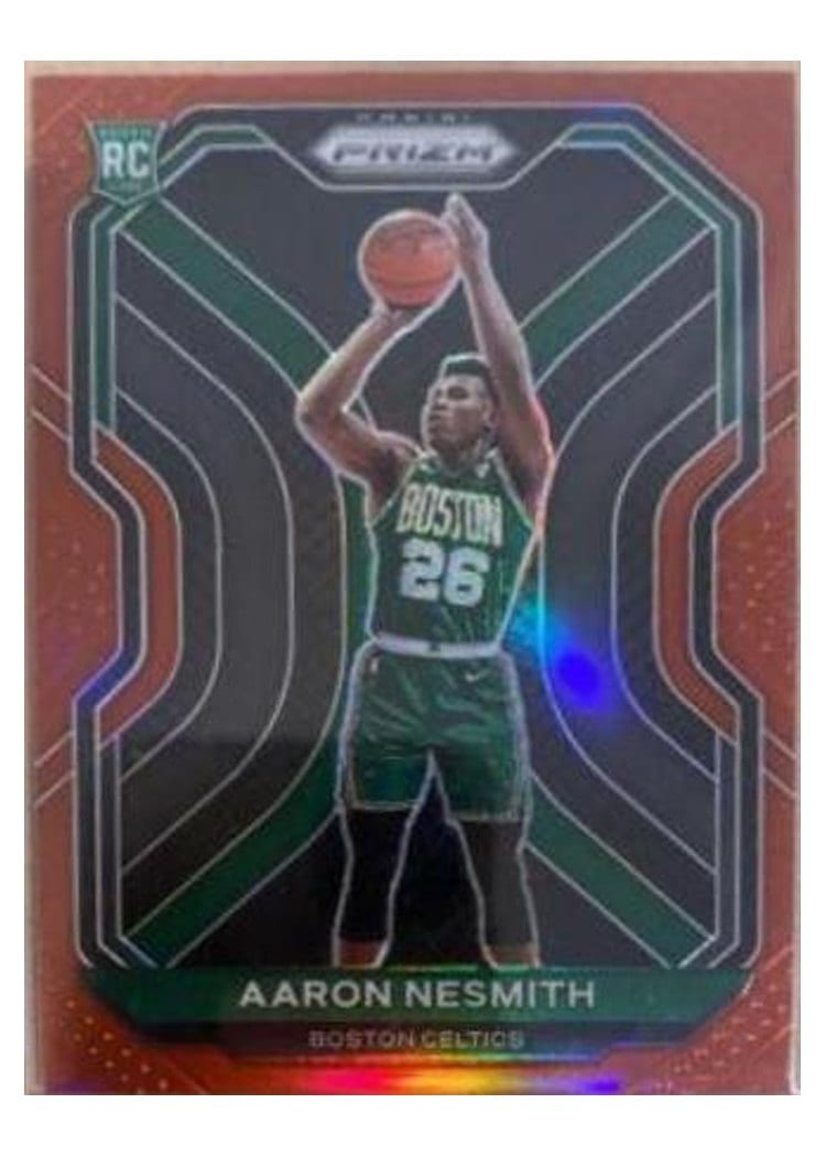 2020-21 Panini Prizm Base Set Aaron Nesmith Red Prizm #282 card
