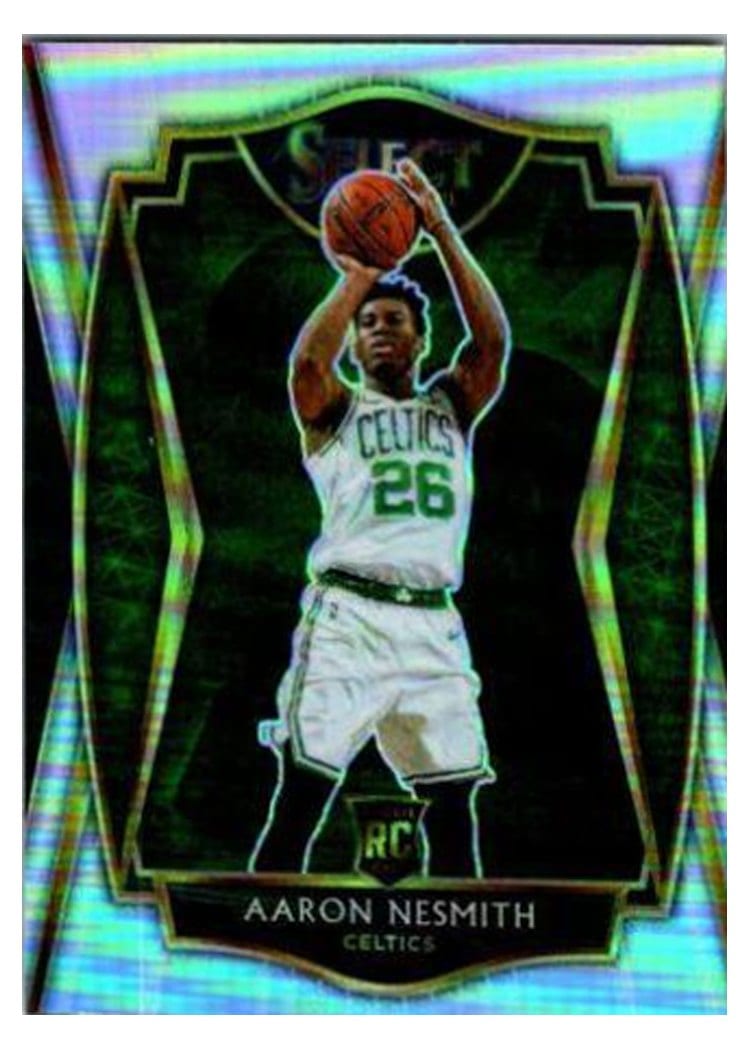 2020-21 Panini Select Base Set Aaron Nesmith Silver Prizm #190 card