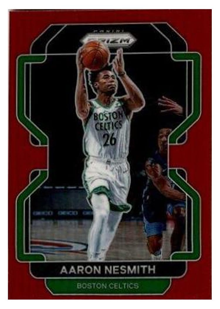 2021-22 Panini Prizm Base Set Aaron Nesmith Red Prizm #94 card