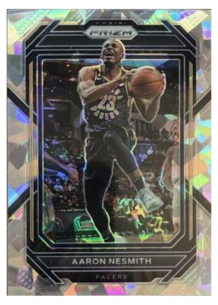 2022-23 Panini Prizm Base Set Aaron Nesmith Ice Prizm #111 card