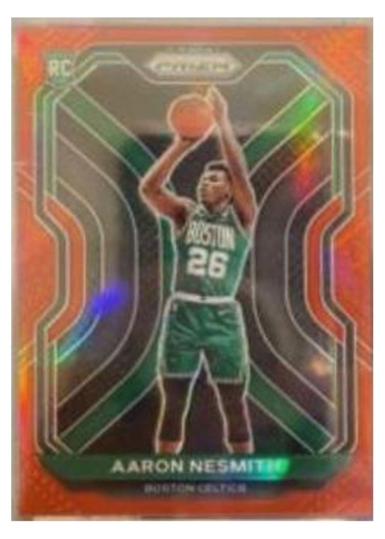2022-23 Panini Prizm Base Set Aaron Nesmith #111 card