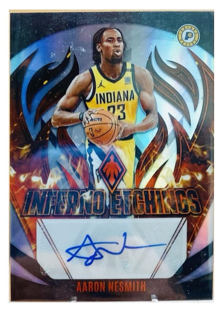2023-24 Panini Phoenix Inferno Etchings Aaron Nesmith #IE-AAN card