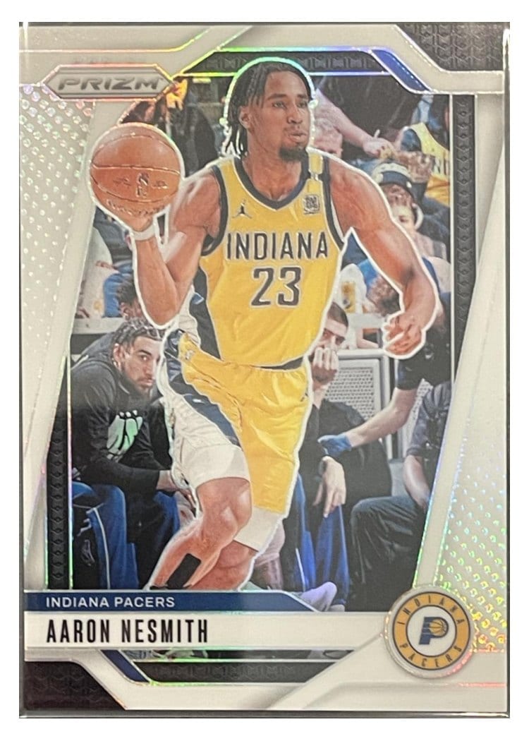 2024-25 Panini Prizm Base Set Aaron Nesmith White #22 card