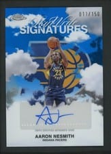 2025-26 Topps Chrome Sky Write Signatures Aaron Nesmith #SWS-AN card