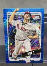 2024 Topps Cosmic Chrome Base Set Aaron Nola #61 card