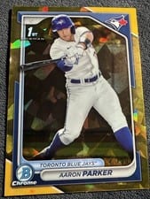 2024 Bowman Draft Sapphire Edition Base Set Aaron Parker #BDC-160 card