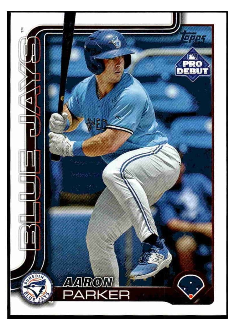 2025 Topps Pro Debut Base Set Aaron Parker #PD-21 card