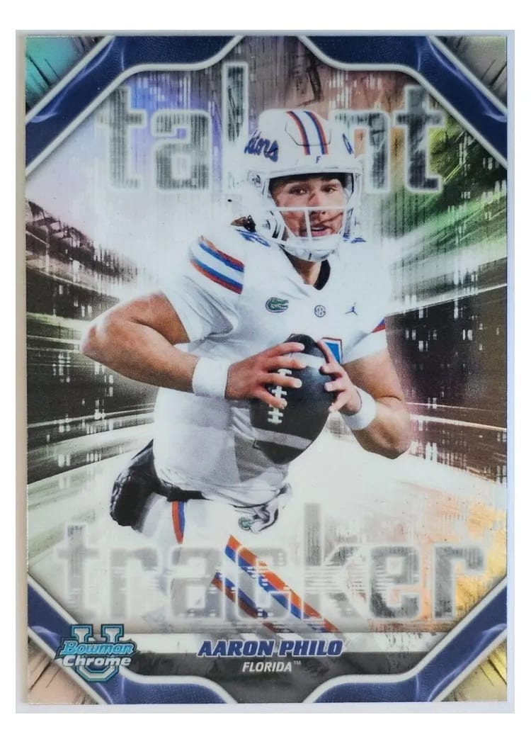 2026 Bowman Talent Tracker Aaron Philo Refractor #TT-23 card