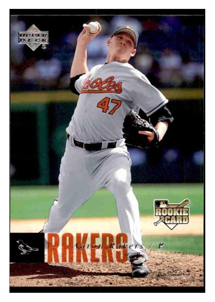 2006 Upper Deck Base Set Aaron Rakers #904 card