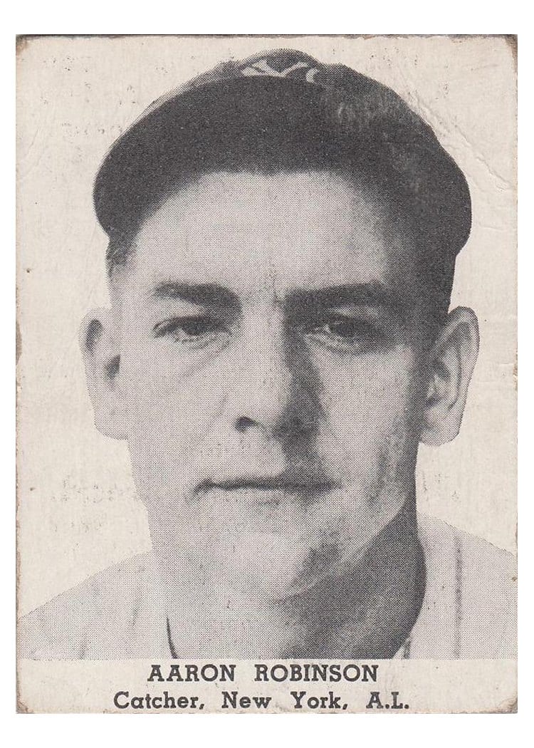 1947 Tip Top Bread Aaron Robinson card