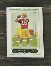 2005 Topps Chrome Aaron Rodgers #190 card
