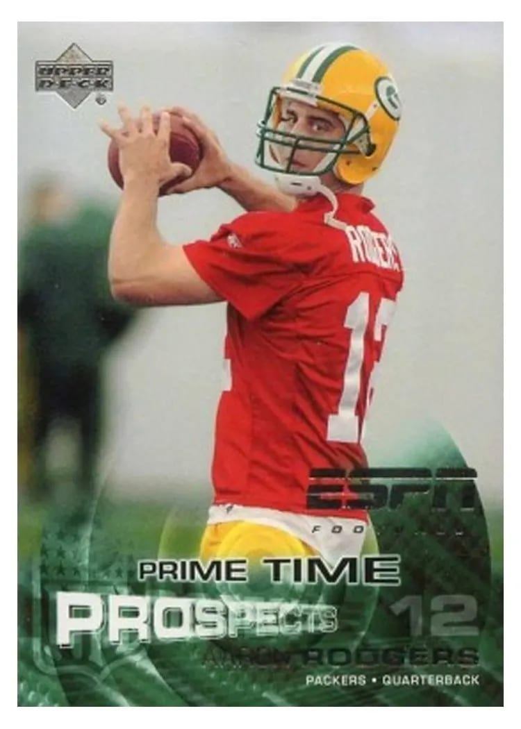 2005 Upper Deck ESPN Aaron Rodgers #101