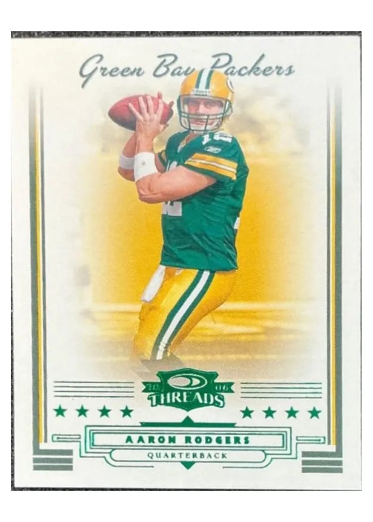 Aaron Rodgers, 2006 Panini Donruss Threads