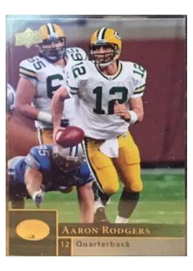 2009 Upper Deck Aaron Rodgers #73 card