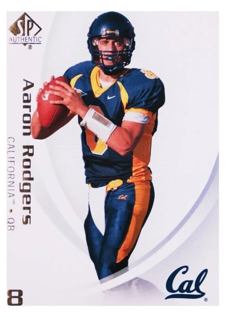 2010 SP Authentic Aaron Rodgers #2 card