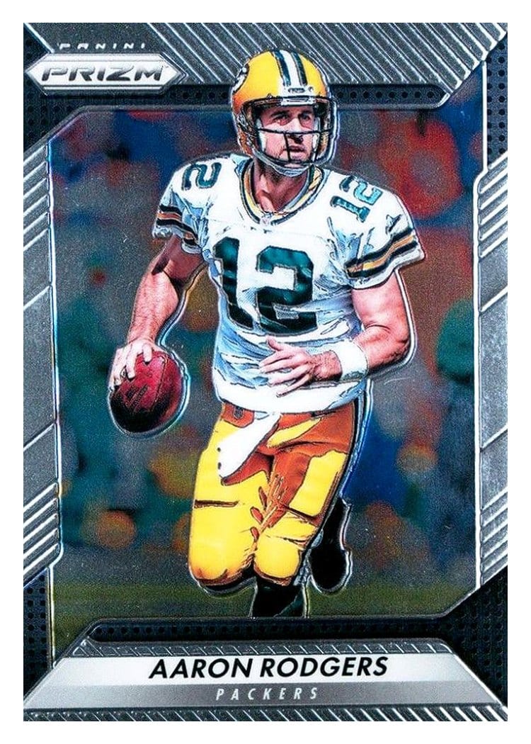 2016 Panini Prizm Base Set Aaron Rodgers #89 card
