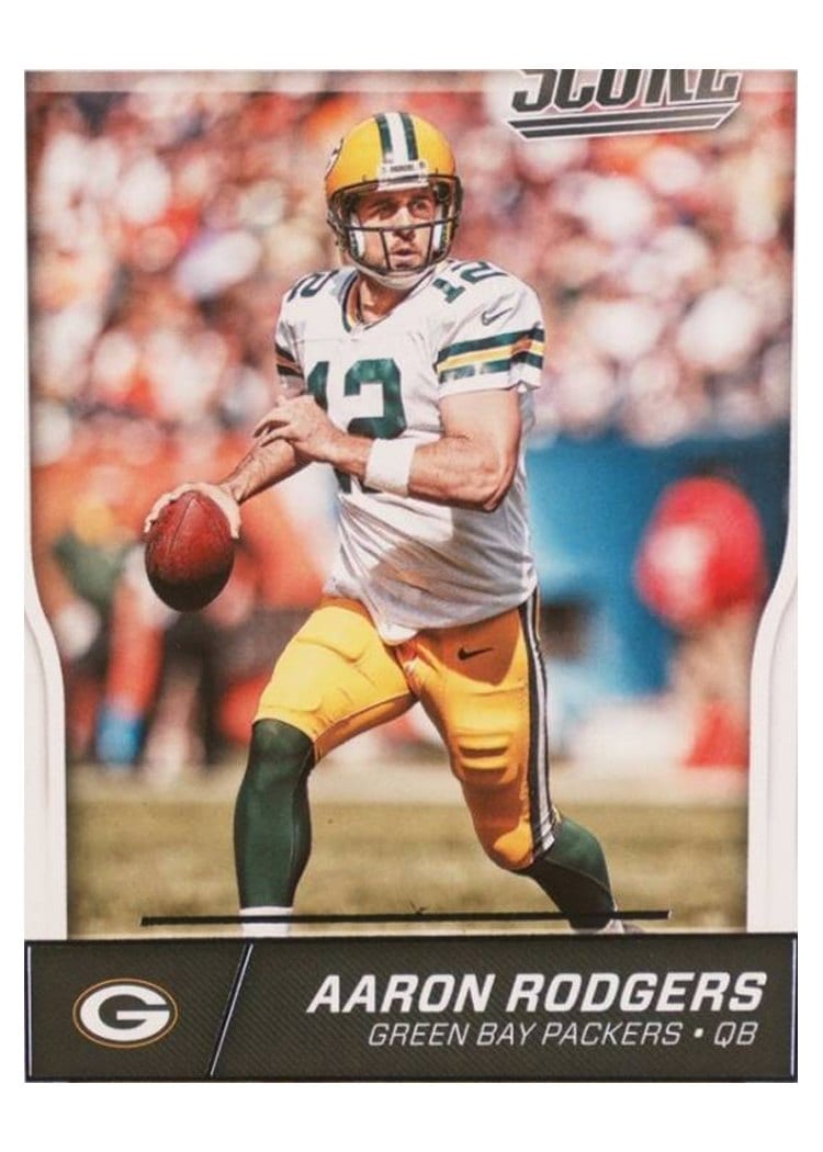 2016 Score Base Set Aaron Rodgers #117 card