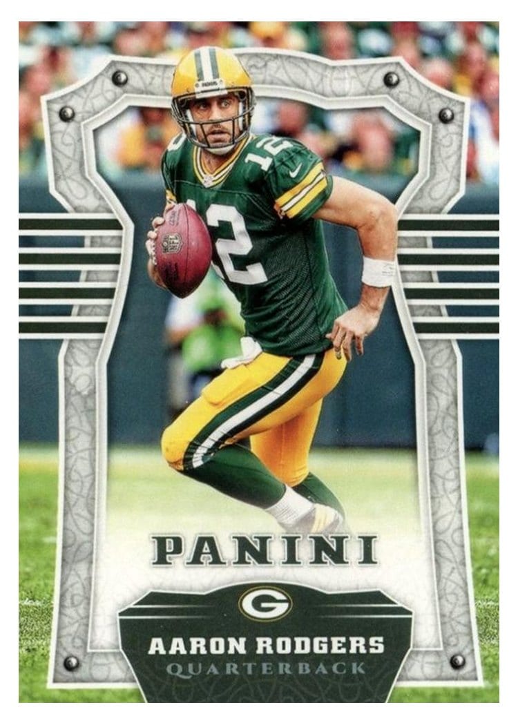 2017 Panini Base Set Aaron Rodgers #58 card