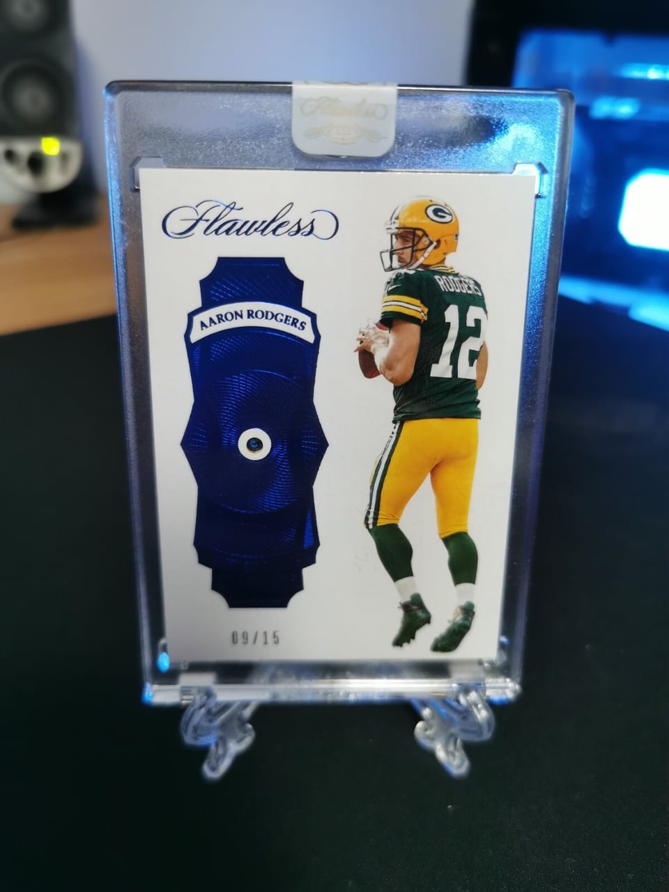 2017 Panini Flawless Aaron Rodgers #32 card