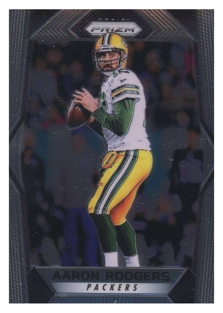 2017 Panini Prizm Base Set Aaron Rodgers #1 card
