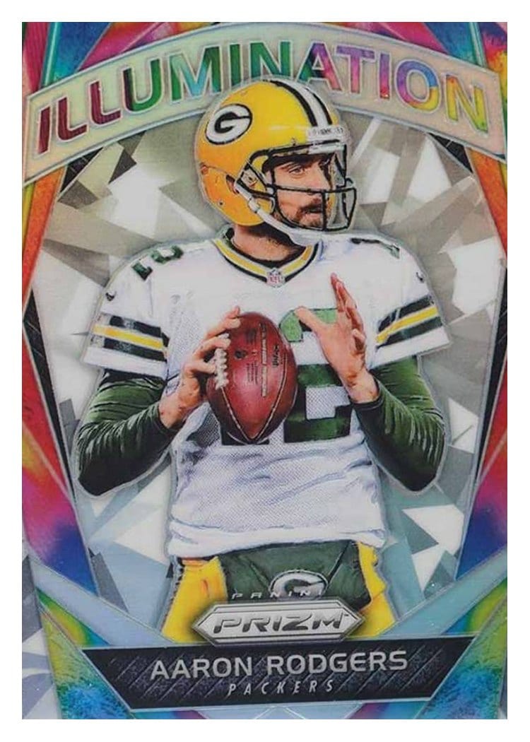2017 Panini Prizm Illumination Aaron Rodgers #4 card