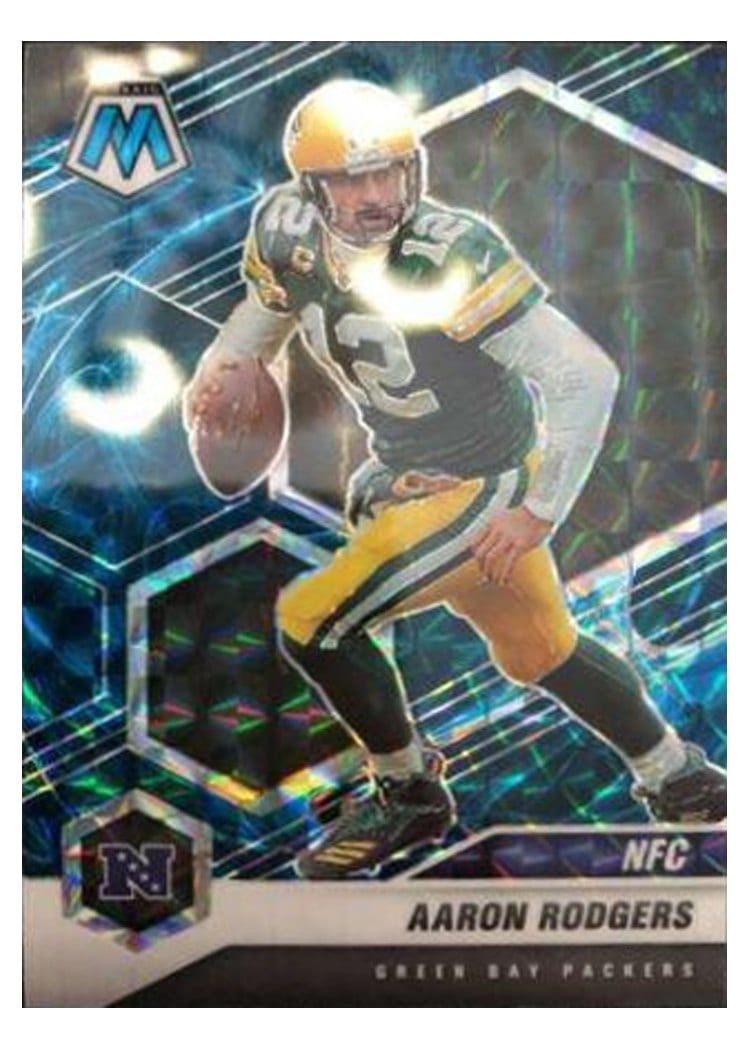 2021 Panini Mosaic Base Set Aaron Rodgers #206 card