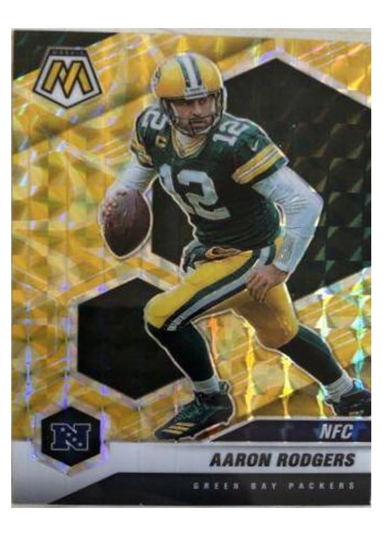 2021 Panini Mosaic Base Set Aaron Rodgers #206 card