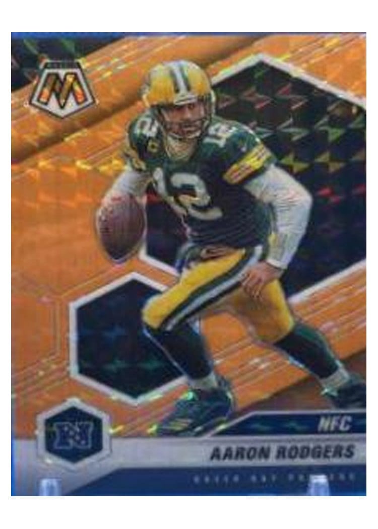2021 Panini Mosaic Base Set Aaron Rodgers #206 card