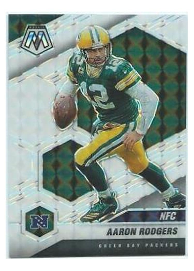 2021 Panini Mosaic Base Set Aaron Rodgers #206 card