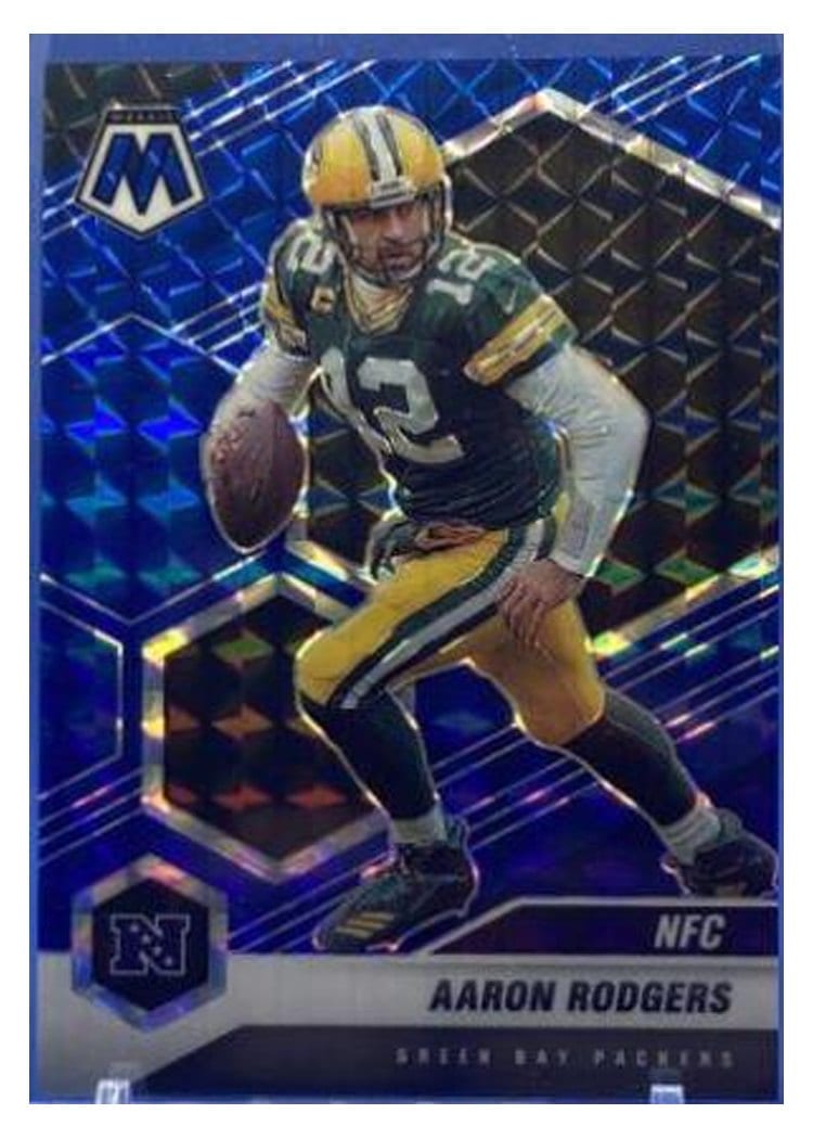 2021 Panini Mosaic Base Set Aaron Rodgers #206 card