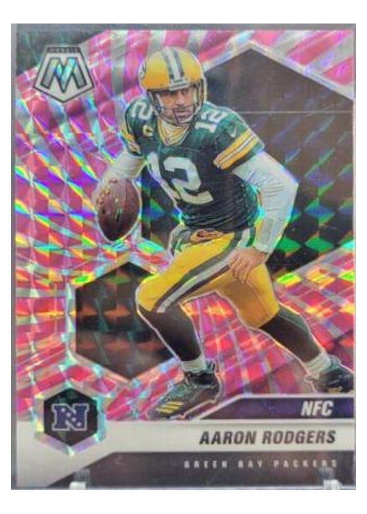 2021 Panini Mosaic Base Set Aaron Rodgers #206 card