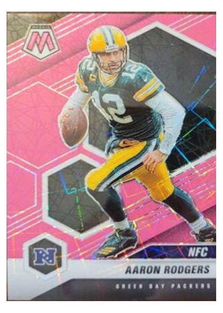 2021 Panini Mosaic Base Set Aaron Rodgers #206 card