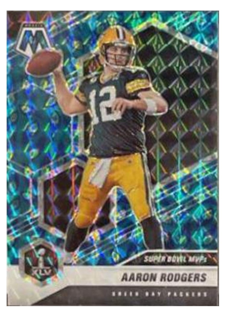 2021 Panini Mosaic Base Set Aaron Rodgers #206 card
